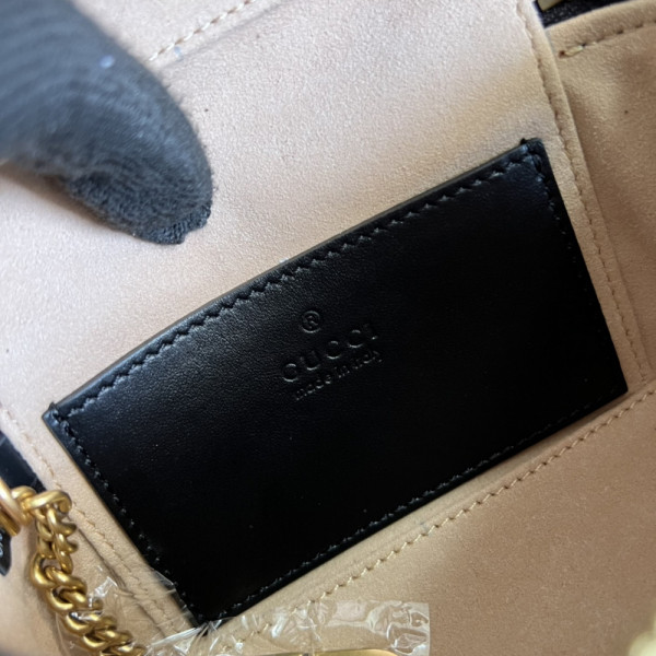 G*u*i gg marmont mini top handle bag