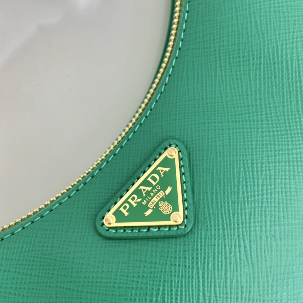 Pra*a re-edition saffiano leather mini bag