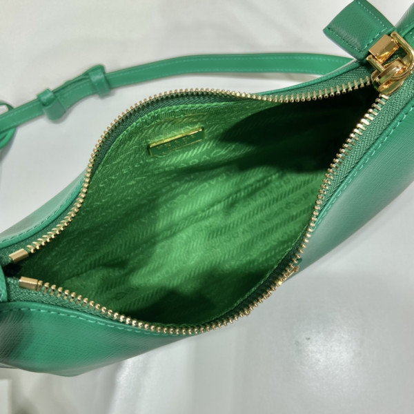 Pra*a re-edition saffiano leather mini bag