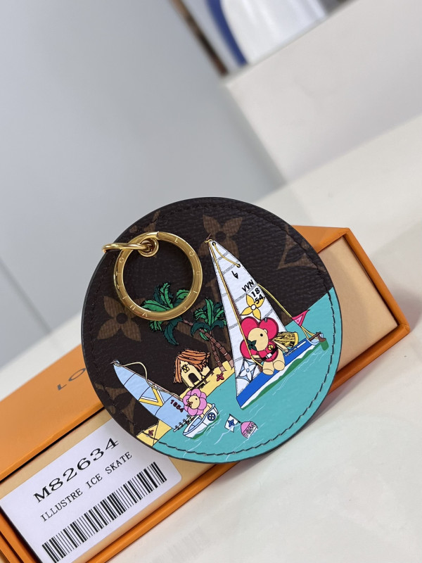 l**is V*t*n illustre ice skate bag charm and key holder