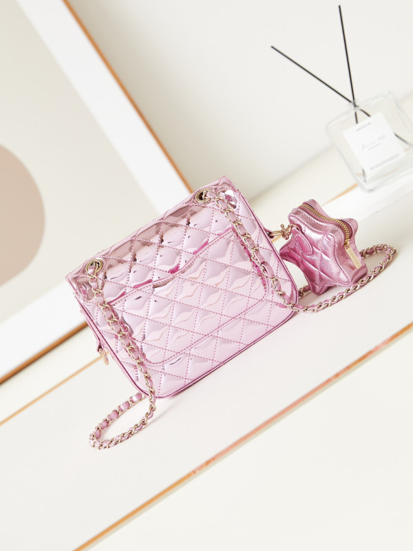 CL MINI FLAP BAG & STAR COIN PURSE