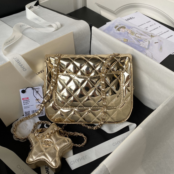 CL MINI FLAP BAG & STAR COIN PURSE