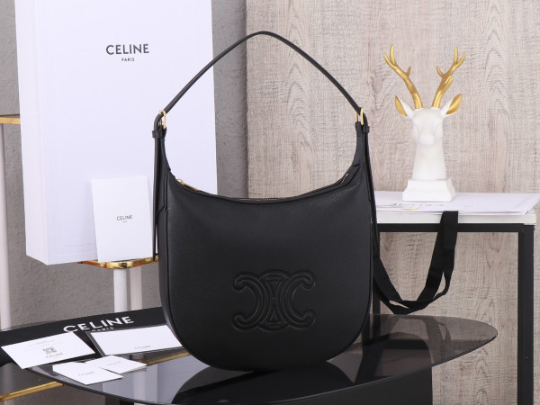 ce**e heloise cuir triomphe bag in S*pple calfskin