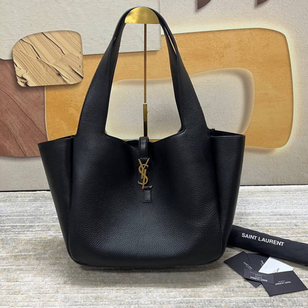 YSL BEA IN GRAINED LEATHER
