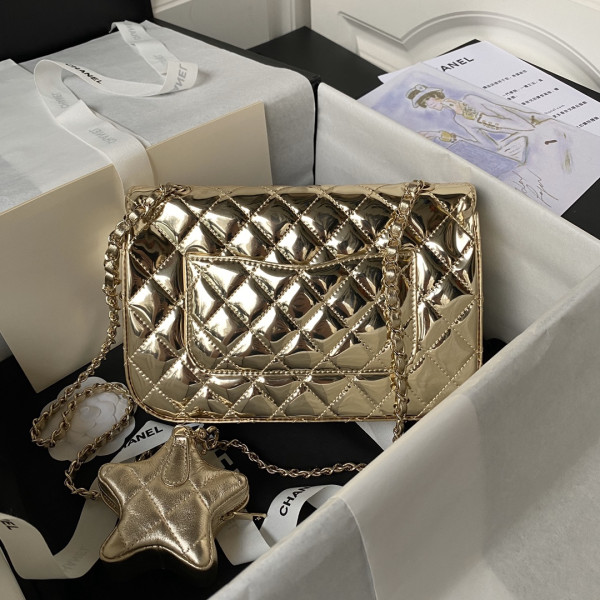 CL FLAP BAG & STAR COIN PURSE