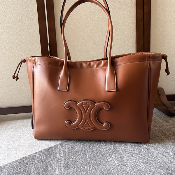 Ce**e cabas drawstring cuir triomphe