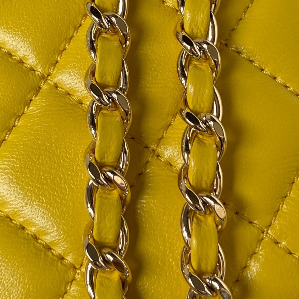 CL FLAP BAG WITH TOP HANDLE-21CM