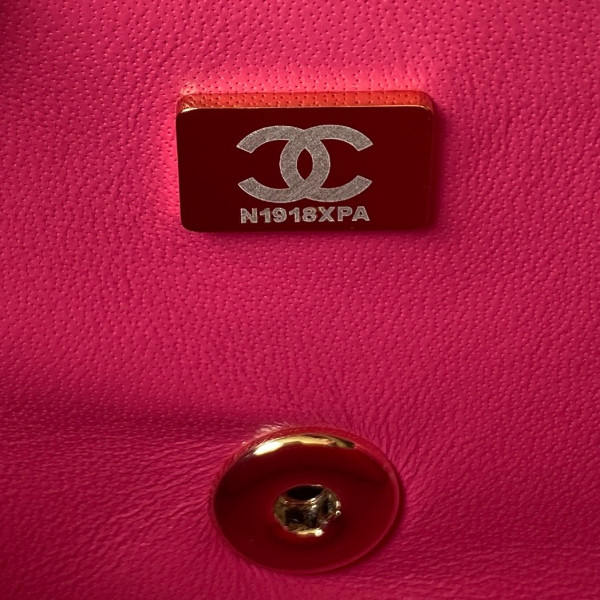 CL FLAP BAG WITH TOP HANDLE-18CM