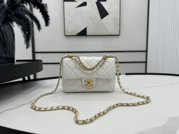CL FLAP BAG-14.5x19.5x7.5cm