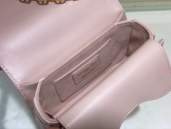 mini D*or jolie top handle bag-19 x 12 x 6 cm