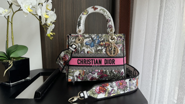 D*or medium lady d-lite bag-24-20-11cm