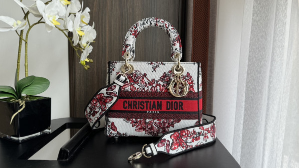 D*or medium lady d-lite bag-24-20-11cm