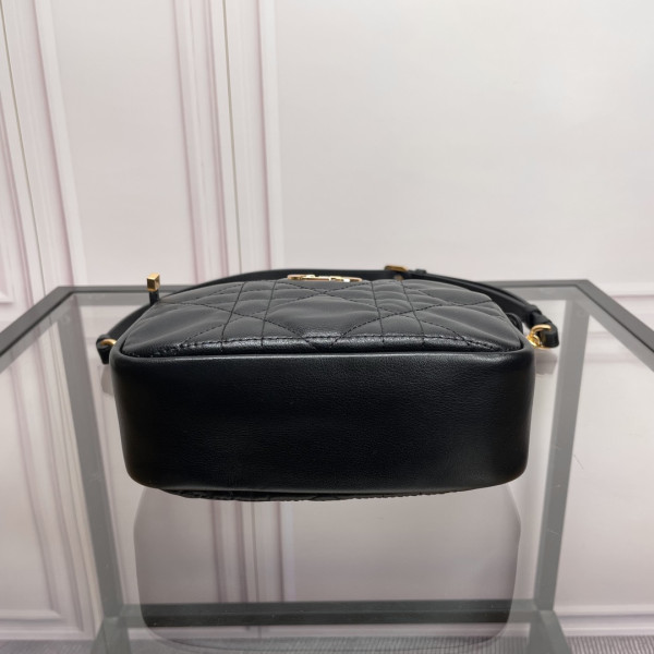 small D*or caro top handle camera bag-19*13*4.5cm