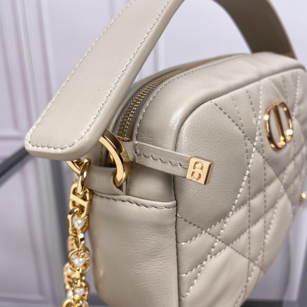 small D*or caro top handle camera bag-19*13*4.5cm