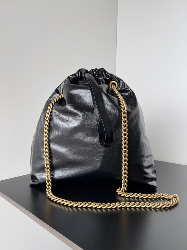 Ba*len*cia*ga crush tote-39.9x46.0x14.0cm