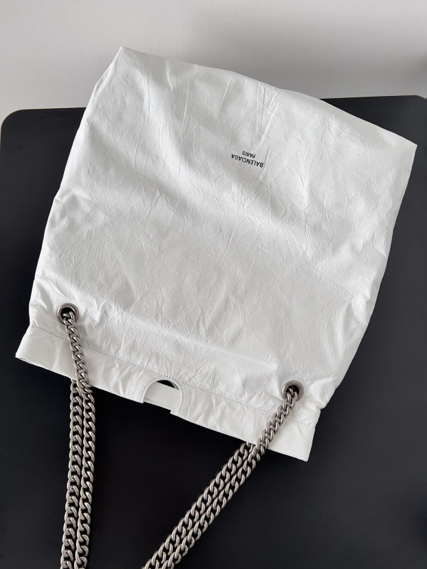 Ba*len*cia*ga crush tote-39.9x46.0x14.0cm
