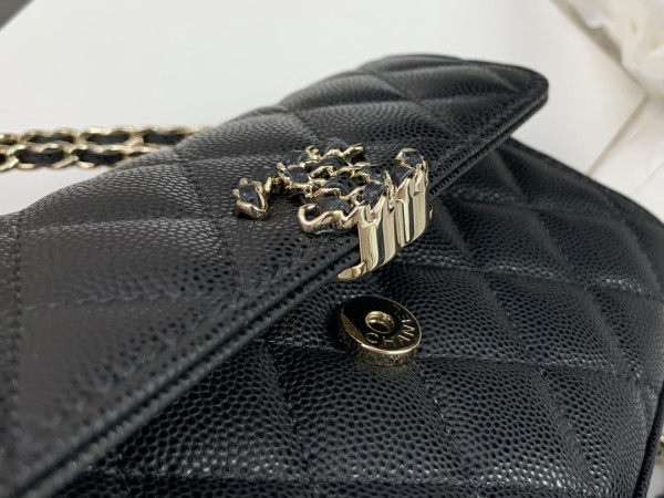 CL FLAP BAG WITH TOP HANDLE-18CM