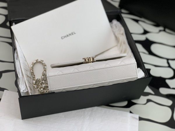 CL FLAP BAG WITH TOP HANDLE-18CM