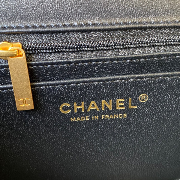 CL FLAP BAG WITH TOP HANDLE-20*12*6cm