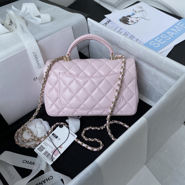 CL FLAP BAG WITH TOP HANDLE-20*12*6cm