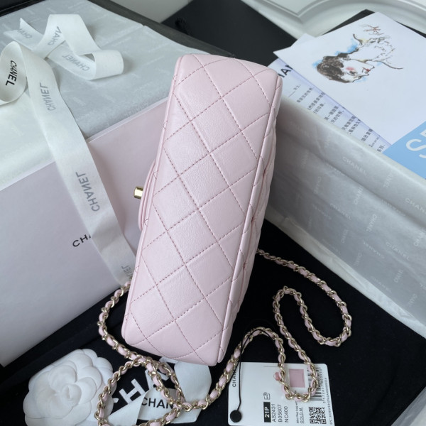 CL FLAP BAG WITH TOP HANDLE-20*12*6cm