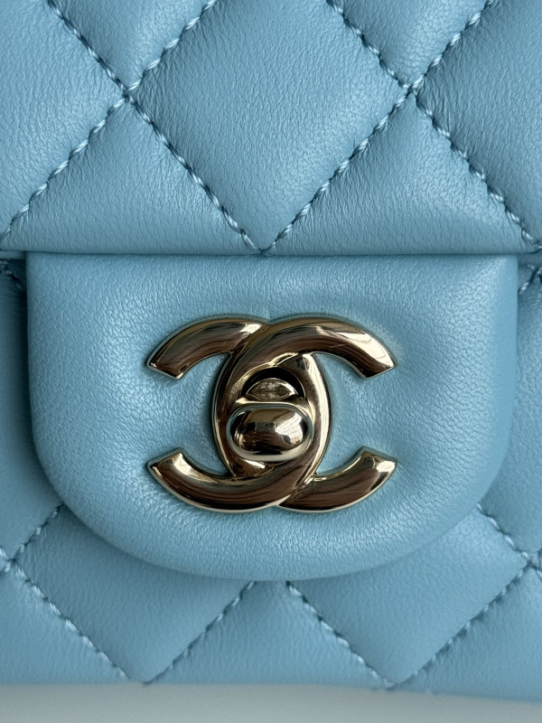 CL FLAP BAG WITH TOP HANDLE-20*12*6cm