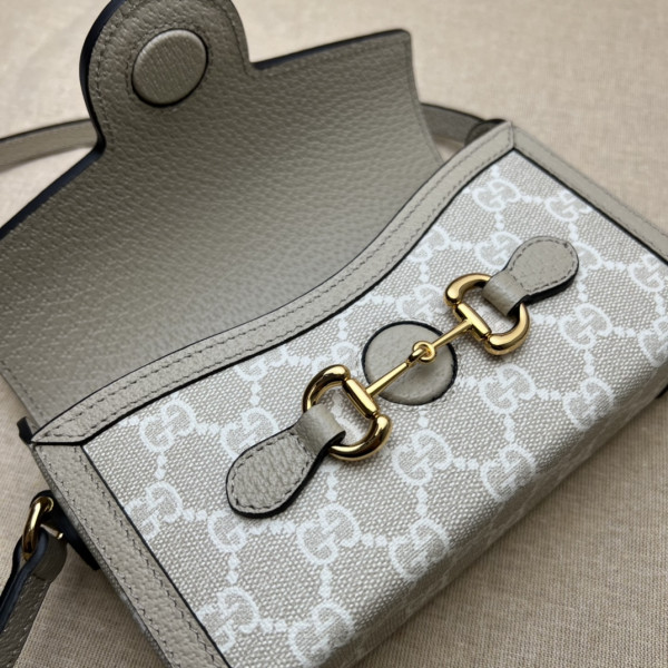 G*u*i horsebit 1955 mini bag-18*12*5cm