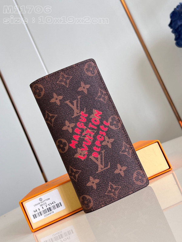 l**is V*t*n brazza wallet-10*19*2cm