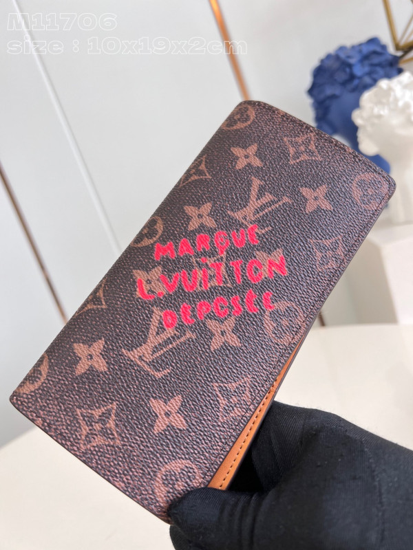 l**is V*t*n brazza wallet-10*19*2cm