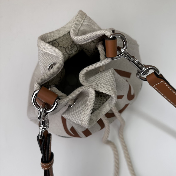 mini shoulder bag with G*u*i print-16*21*11cm
