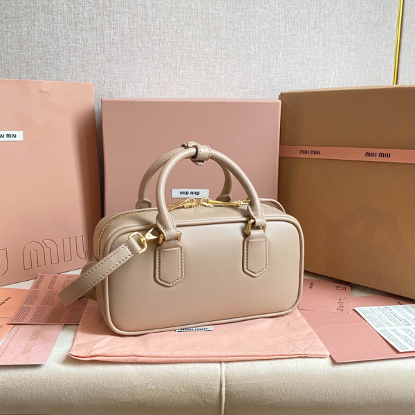 MIUMIU Arcadie leather bag-22X10.5X7.5Cm