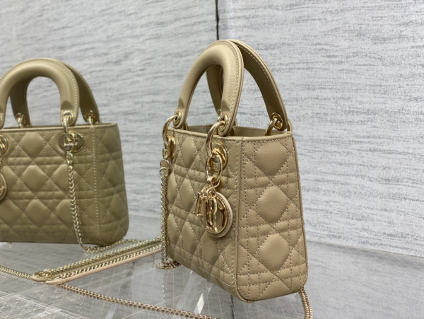 lady D*or mini calfskin