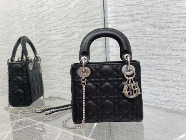 lady D*or mini calfskin